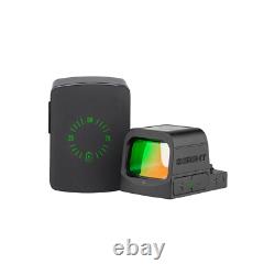 Osight S Multi-Reticle Micro Enclosed Sight with Charging Cover (Red Dot)