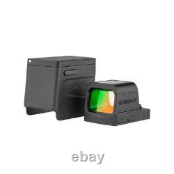 Osight S Red 2 MOA Dot-Black with 32 MOA Circle, OAL Material
