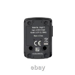 Osight S Red 2 MOA Dot-Black with 32 MOA Circle, OAL Material