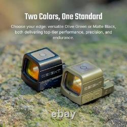 Osight S Red 2 MOA Dot-Olive Green with 32 MOA Circle & OAL Material New