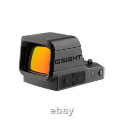 Osight XE AMRS Enclosed Red Dot Optics, RMR Footprint, 2/6+32 MOA Multi-Reticle