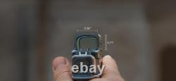 Osight XE AMRS Enclosed Red Dot Optics, RMR Footprint, 2/6+32 MOA Multi-Reticle