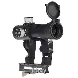 PK-AB Russian Red Dot Sight. Rifle Scope Collimator Side Rail. Open Knobs BelOMO