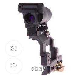 PK-AS A DUAL Red & Black Dot. Russian Rifle Scope Collimator Sight. BelOMO