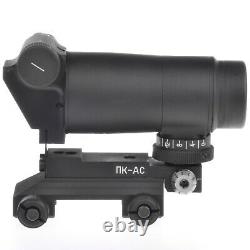 PK-AS DUAL Red & Black Dot WEAVER. Russian Rifle Scope Collimator Sight. BelOMO