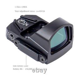 PR22 Reflex Green Dot and Circle Reticle Side Loaded Long Battery Life