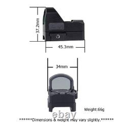 PR22 Reflex Green Dot and Circle Reticle Side Loaded Long Battery Life