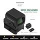 Pt17g Semi-enclosed Red Dot Sight Green Reticle Rmsc Shake Awake Picatinn