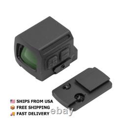 PT17G Semi-Enclosed Red Dot Sight Green reticle RMSc Shake Awake Picatinn