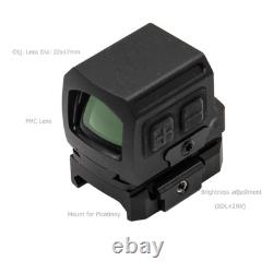 PT17G Semi-Enclosed Red Dot Sight Green reticle RMSc Shake Awake Picatinn