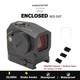 Pt19 Enclosed Red Dot Sight Rmr/mos Multi Mount Shake Awake 20k Hrs