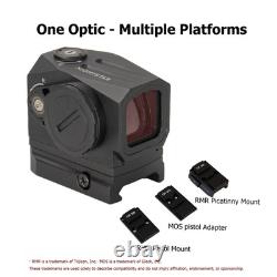 PT19 Enclosed Red Dot Sight RMR/MOS Multi Mount Shake Awake 20K Hrs