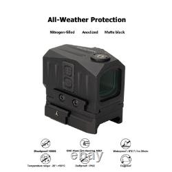 PT19 Enclosed Red Dot Sight RMR/MOS Multi Mount Shake Awake 20K Hrs