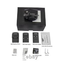 PT19 Enclosed Red Dot Sight RMR/MOS Multi Mount Shake Awake 20K Hrs