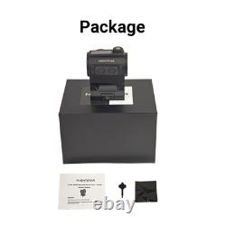PT23MS Ultra Short Solar Red Dot Sight Shake Awake 50,000H Waterproof