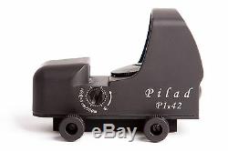 Pilad P1x42 Dovetail. Russian Red Dot Scope Collimator Sight. 3 MOA. VOMZ/Shvabe