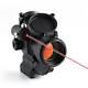 Pinty Pro 1x 30mm Red Dot Sight With Red Laser Sight 2 Moa Red Dot Scope Withflip Up