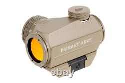 Primary Arms SLX Advanced Rotary Knob Compact Red Dot Sight FDE