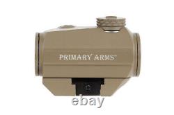 Primary Arms SLX Advanced Rotary Knob Compact Red Dot Sight FDE