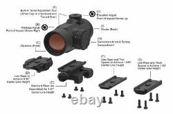 Primary Arms SLX Rotary Knob 25mm Microdot with ACSS-CQB Red Dot BLEM