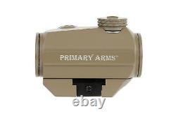 Primary Arms SLx Advanced Rotary Knob Microdot Red Dot Sight FDE