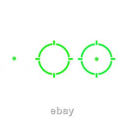 Professional RefIex Green Dot Sight Optic Riflescope with 1 inch Riser & Low Mount