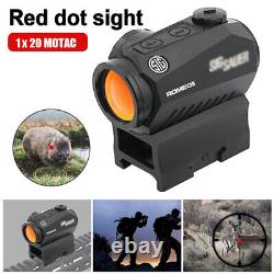 R5 1x20 Shake Awake Red Dot Sight 2 MOA Scope with 5x Magnifier Sight Combo Kit