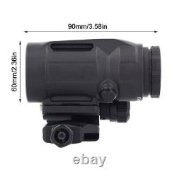 R5 1x20 Shake Awake Red Dot Sight 2 MOA Scope with 5x Magnifier Sight Combo Kit