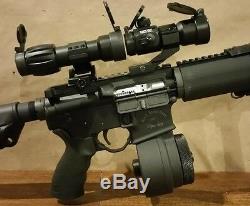 RED DOT SIGHT & 5x MAGNIFIER FTS Mount eotech aimpoint vortex tactical scope