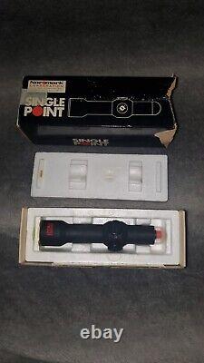 RETRO SINGLE POINT RED DOT (OEG) Occluded Eye Gunsight Made in England Boxed
