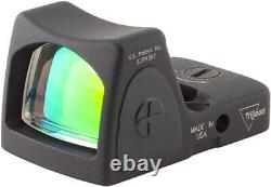 RM06-C-700672 RMR Type 2 Adjustable LED Sight, 3.25 MOA Red Dot Reticle, Black