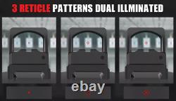 RMR Red Dot Shake Awake IXP7 Sight 1X24 Multi Reticle Glock17/19 3MOA Dot