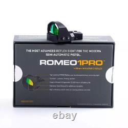 ROMEO1 PRO 3 MOA Reflex Red Dot Sight 1x30mm with Protective Shroud