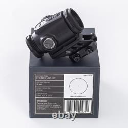 Raider Micro Prism 1x20 Green 6 MOA Dot Red Dot Sight T-2 Footprint
