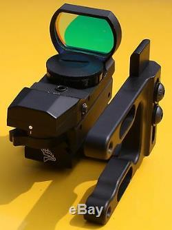 Red Dot Scope with Messer Optic Bow Sight Mount Fits All