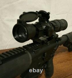 Red Dot Sight & 1.5 5x VARIABLE MAGNIFIER with FTS Mount eotech aimpoint scope