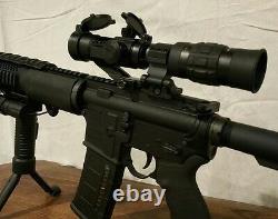 Red Dot Sight & 1.5 5x VARIABLE MAGNIFIER with FTS Mount eotech aimpoint scope