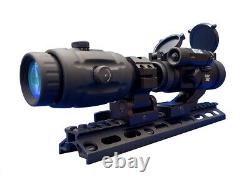 Red Dot reflex Scope with Flip to Side Magnifier Combo Aimpro Rifle Scope