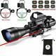 Rifle Scope Combo C4-16x50eg With Green Laser 4 Holographic Red&green Dot Sight