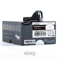 Romeo1 Pro SIG SAUER 1x30mm 3 MOA Red Dot Reflex Sight Black