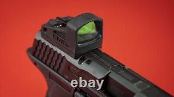 SHIELD SMS2 Red Dot Mini Sight Glass Edition Fits GLOCK G43X G48 MOS Handgun