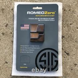 SIG ROMEO ZERO 3 MOA MICRO RED DOT SOR01300 REFLEX SIGHT same day shipping