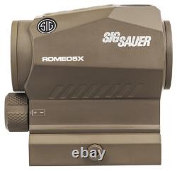 SIG SAUER OPMOD Romeo5 X 1x20mm Compact Reflex Red Dot Sight, 2 MOA SOR52111