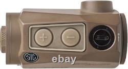 SIG SAUER OPMOD Romeo5 X 1x20mm Compact Reflex Red Dot Sight, 2 MOA SOR52111