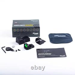 SIG SAUER ROMEO1PRO 1x30mm 3 MOA Red Dot Sight with Protective Shroud