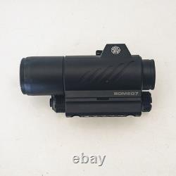 SIG SAUER ROMEO7 1X30mm RED DOT SIGHT 3MOA WITH SOVEREIGN DEV CARRY HANDLE MOUNT