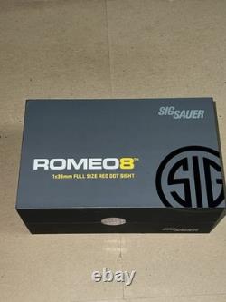 SIG SAUER ROMEO8T 1 x 38mm Red Dot Sight FDE