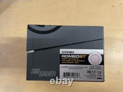 SIG SAUER ROMEO8T 1x38mm LED Red Dot Sight, Black SOR81002