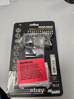 SIG SAUER ROMEOZero 1x30mm Red Dot Sight Black (SOR01130)