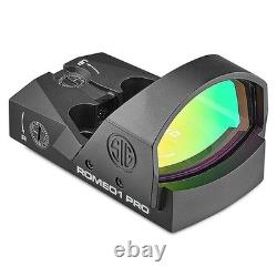 SIG SAUER ROMEO 1 PRO 1x30mm 3 MOA Red Dot Reflex Sight Black / Shake Awake